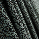 Gestrickte Baumwolle Lycra Leopard Salbei Grün - Ribes y Casals