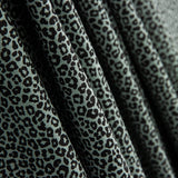 Gestrickte Baumwolle Lycra Leopard Salbei Grün - Ribes y Casals