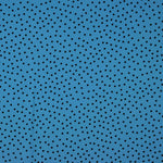 Krepp-Polka-Dots 7mm Königsblau - Ribes y Casals