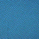 Krepp-Polka-Dots 7mm Königsblau - Ribes y Casals