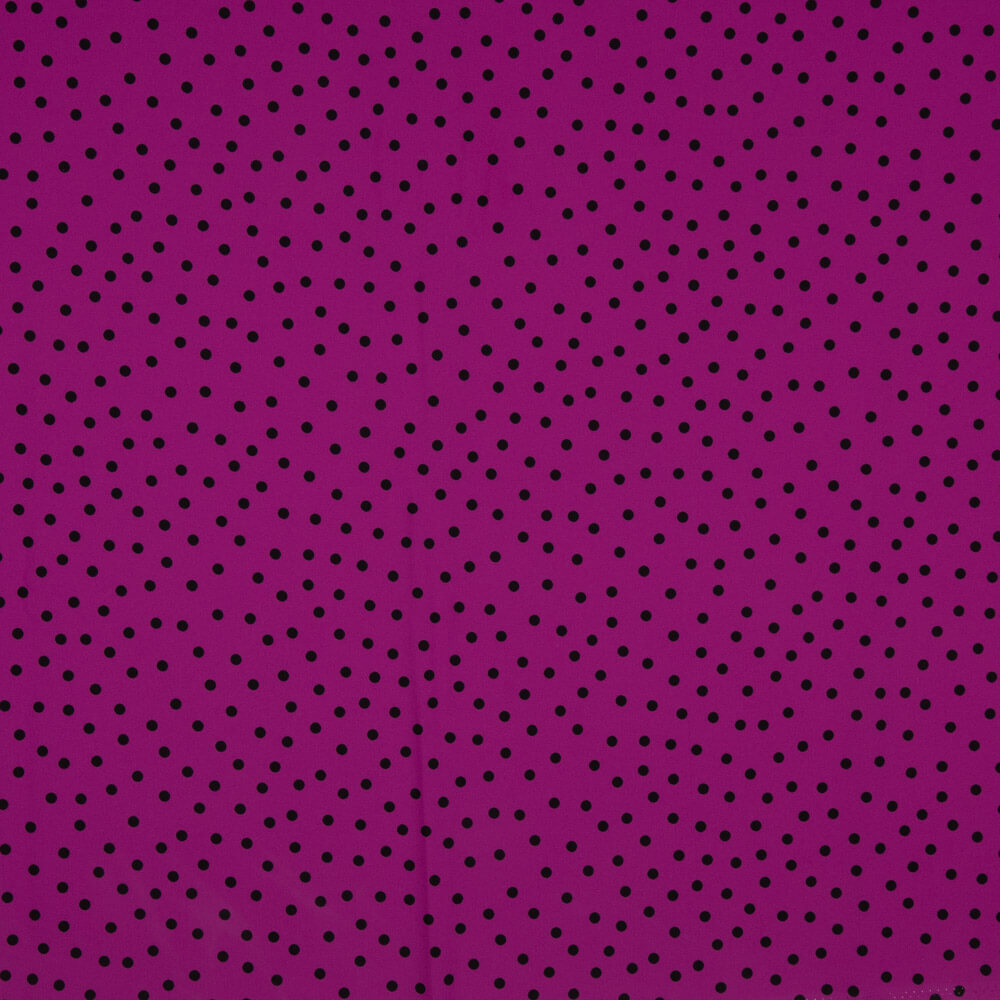 Gepunkteter Krepp 7mm Orchidee - Ribes y Casals