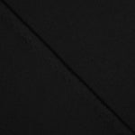 Feines Polyester Piqué Schwarz - Ribes y Casals