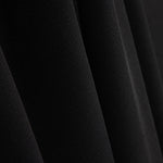 Feines Polyester Piqué Schwarz - Ribes y Casals