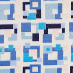 Minky Blau Kariert - Ribes y Casals