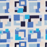 Minky Blau Kariert - Ribes y Casals