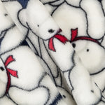 Minky Teddybären Weiß - Ribes y Casals