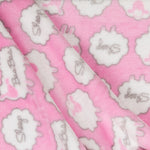 Minky Schaf Baby Rosa - Ribes y Casals
