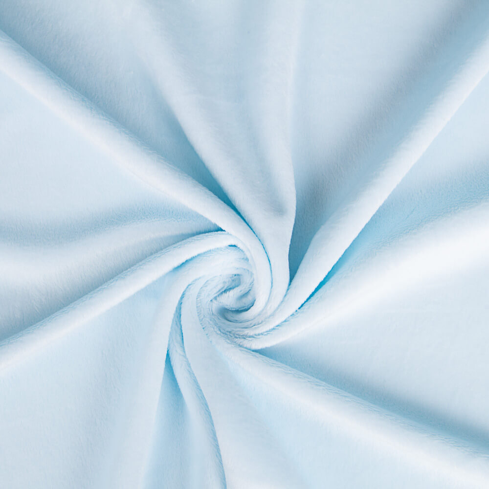 Oeko-Tex® Minky Soft Baby Blau - Ribes y Casals