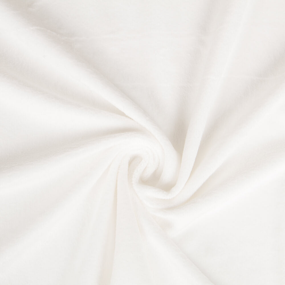 Oeko-Tex® Minky Soft Weiß - Ribes y Casals