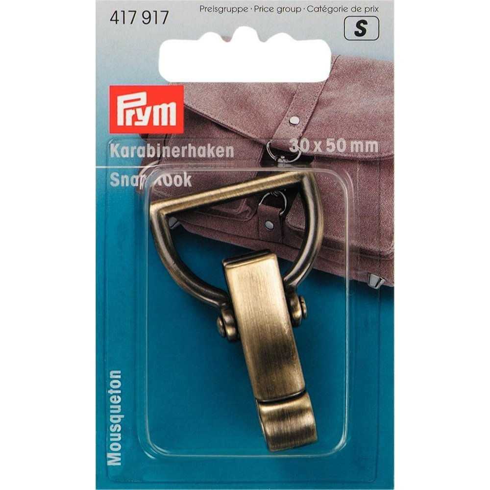 Karabiner Gold 30x50mm Prym - Ribes y Casals