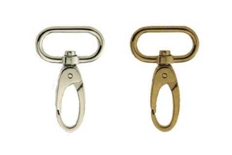 Silber Karabiner 25x45mm Prym - Ribes y Casals