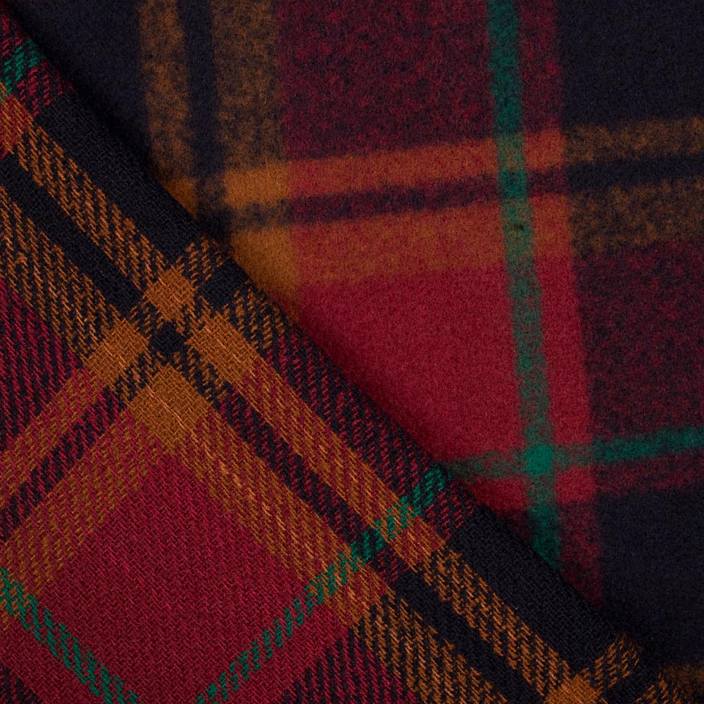 Polyester Mufflon Rot Quadrat - Ribes y Casals