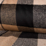 Mufflon Plaid Kamel Schwarz - Ribes y Casals