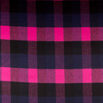 Mufflon Plaid Fuchsia Grau - Ribes y Casals