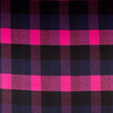 Mufflon Plaid Fuchsia Grau - Ribes y Casals