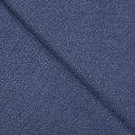 Reststück Mouflon-Stoff, blau meliert, Denim – verschiedene Maße x Breite 150 cm - Ribes y Casals