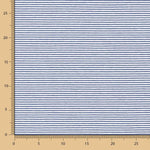 Gestrickter Viskosestreifen Mini Navy - Ribes y Casals
