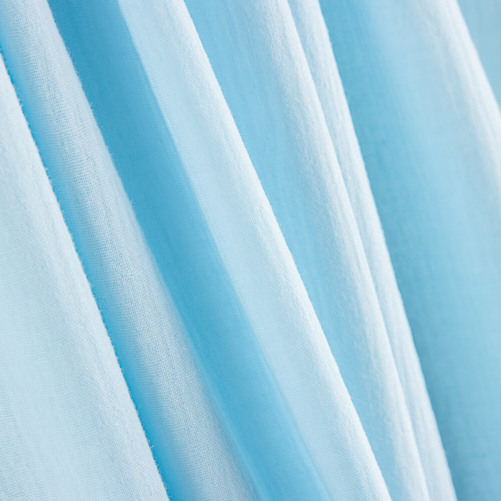 Bambula Baumwolle 145 cm Hellblau - Ribes y Casals