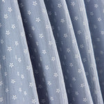 Kinder Baumwoll-Musselin Margarita Denim Blau - Ribes y Casals