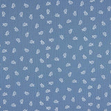 Kinder Baumwollmulltuch Medium Blau Zweige - Ribes y Casals