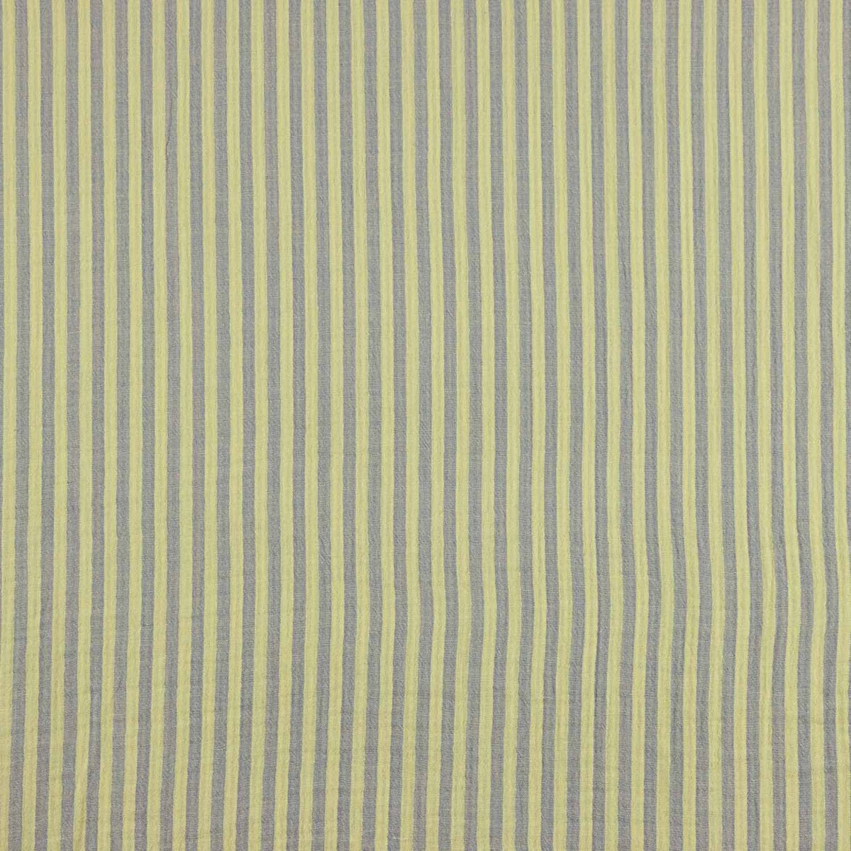 Lemon-Baltic Stripes Doppelseitiger Musselin - Ribes y Casals