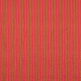 Doppelseitig rot-orange gestreifter Musselin - Ribes y Casals
