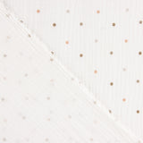 Soft Dots Bedruckter Musselin Beige - Ribes y Casals