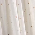 Soft Dots Bedruckter Musselin Beige - Ribes y Casals