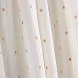 Soft Dots Bedruckter Musselin Beige - Ribes y Casals