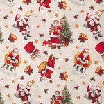 Bedrucktes Canvas „Weihnachten – Traditioneller Weihnachtsmann“ - Ribes y Casals
