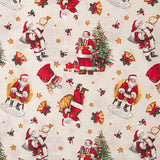 Bedrucktes Canvas „Weihnachten – Traditioneller Weihnachtsmann“ - Ribes y Casals