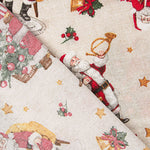 Bedrucktes Canvas „Weihnachten – Traditioneller Weihnachtsmann“ - Ribes y Casals
