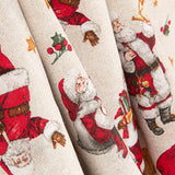Bedrucktes Canvas „Weihnachten – Traditioneller Weihnachtsmann“ - Ribes y Casals