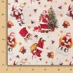 Bedrucktes Canvas „Weihnachten – Traditioneller Weihnachtsmann“ - Ribes y Casals