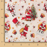 Bedrucktes Canvas „Weihnachten – Traditioneller Weihnachtsmann“ - Ribes y Casals