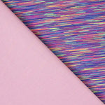 Neopren Doppelseitig Rosa - Streifen - Ribes y Casals