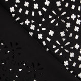 Neopren Mode Durchbrochene Schwarz - Ribes y Casals