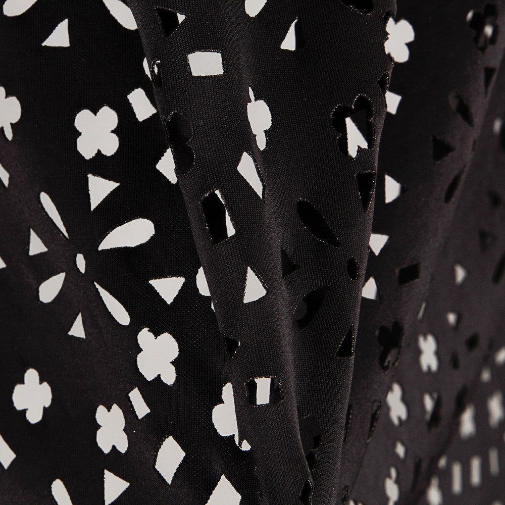 Neopren Mode Durchbrochene Schwarz - Ribes y Casals