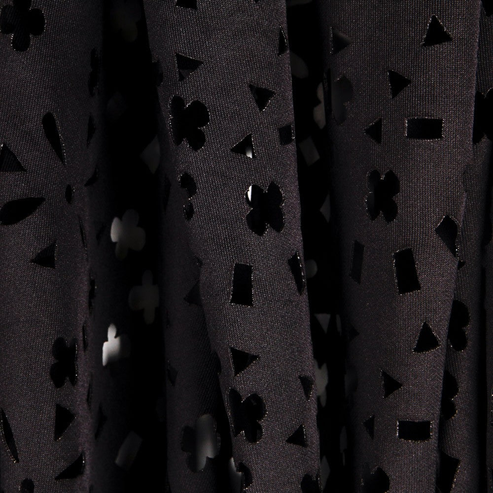 Neopren Mode Durchbrochene Schwarz - Ribes y Casals