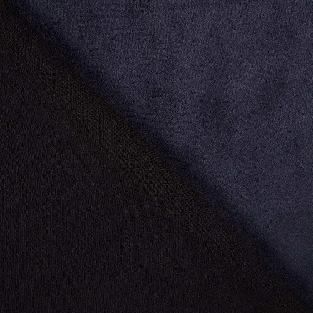 Neopren Doppelseitig Wildleder Blau Nacht - Ribes y Casals