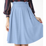 Neu Kreppsatin Puderblau - Ribes y Casals
