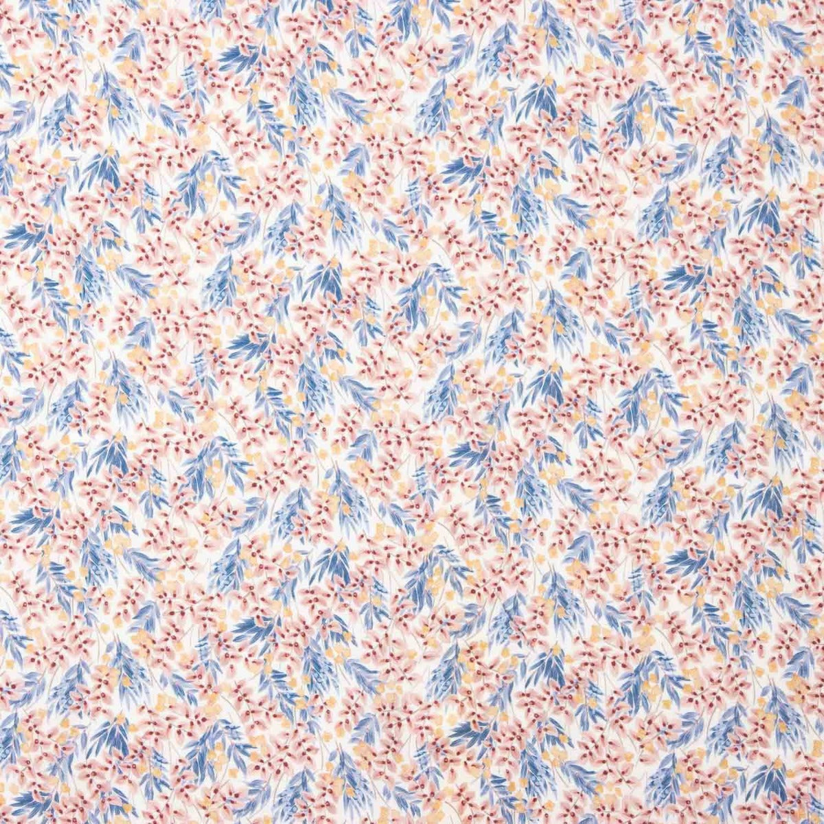 Retal-Krepp-Viskose Frühlingszweig 75 x 140 cm - Ribes y Casals