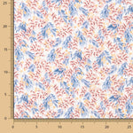 Retal-Krepp-Viskose Frühlingszweig 75 x 140 cm - Ribes y Casals