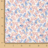 Retal-Krepp-Viskose Frühlingszweig 75 x 140 cm - Ribes y Casals