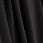 Schwarzes Roma Stitch Retal - Verschiedene Größen x 150 cm breit - Ribes y Casals