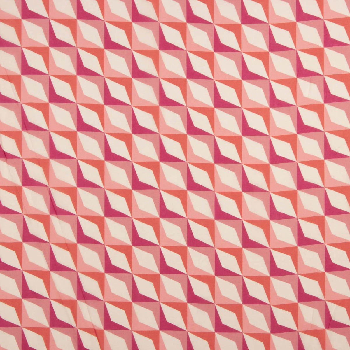 Vintage Rhombus Viskose Gaze - Ribes y Casals