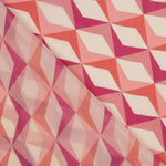 Vintage Rhombus Viskose Gaze - Ribes y Casals