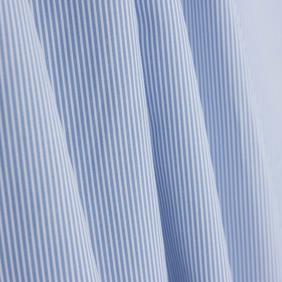Popeline Thousand Stripes Blau - Ribes y Casals