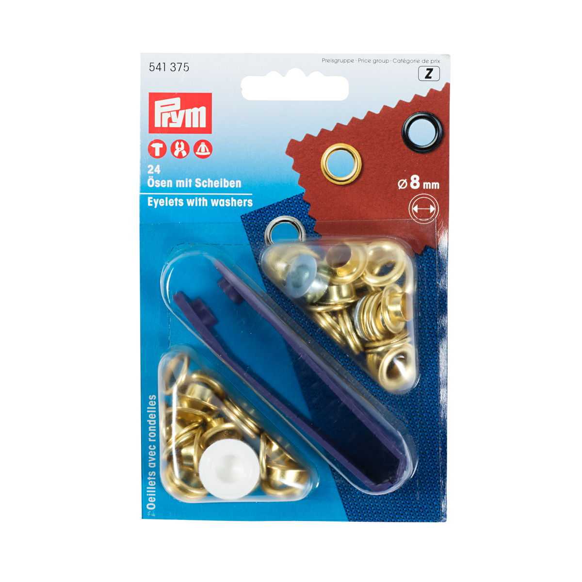 Ösen 8mm Prym 541375 - Ribes y Casals