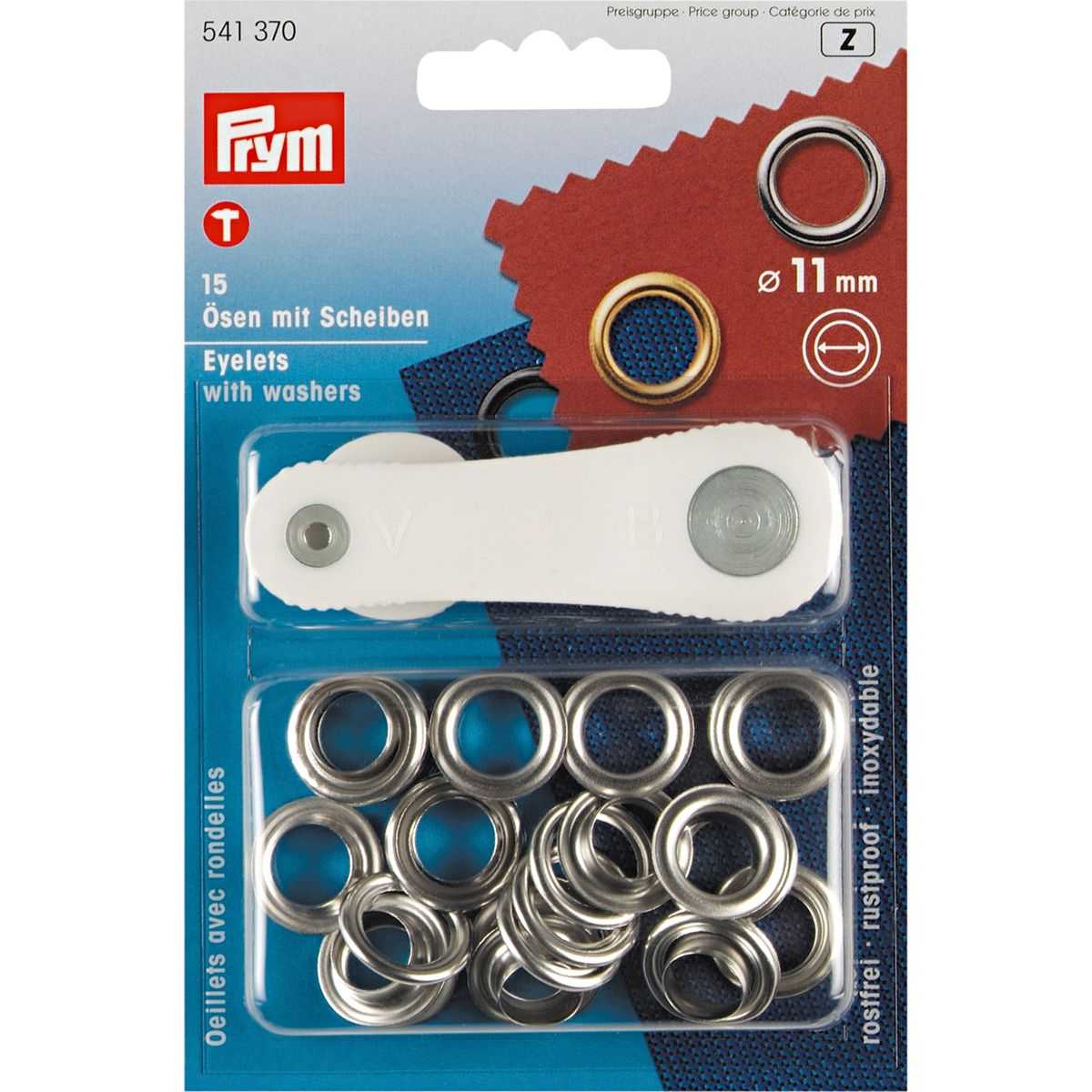 Prym 11mm Niet-Ösen 541370 - Ribes y Casals